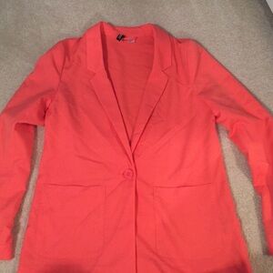 Coral blazer
